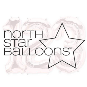 34 inch Northstar Numbers Balloons - LA Balloons