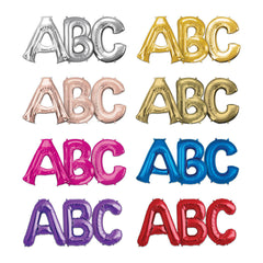 34 foil letter balloons Clearance
