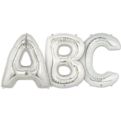 40 inch Betallic MEGALOON - Silver Balloons