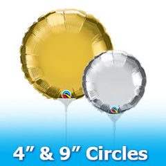 4 inch & 9 inch Circle Balloons