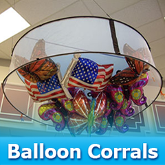 Netting Balloon Corral  The Very Best Balloon Accessories