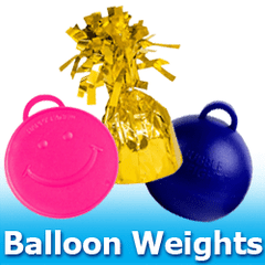5 Oz. Anagram Balloon Weight - Silver - 112725-18