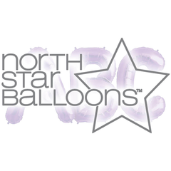34 inch Northstar Letters Foil Mylar Balloons