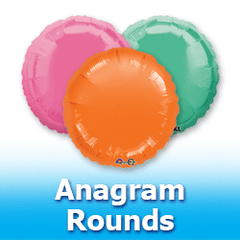 Anagram Circle Foil Balloons