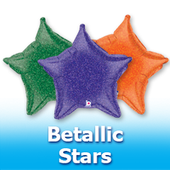 Betallic Stars Balloons