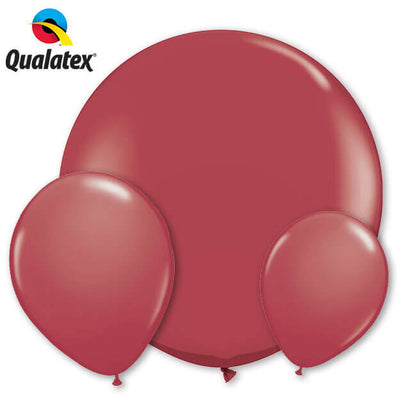 Qualatex Cranberry Latex Balloons