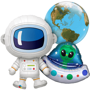 Aliens and Space Balloons - LA Balloons