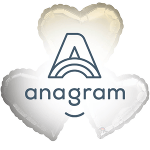 Anagram Hearts Balloons - LA Balloons