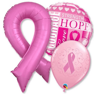 Breast Cancer Awareness Balloons - LA Balloons