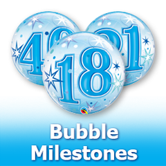 Bubbles Milestones Balloons