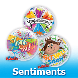 Bubbles Sentiments - LA Balloons