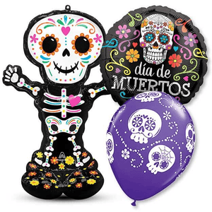 Dia De Los Muertos Balloons - LA Balloons