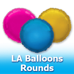 LA Balloons Circle Foil Balloons
