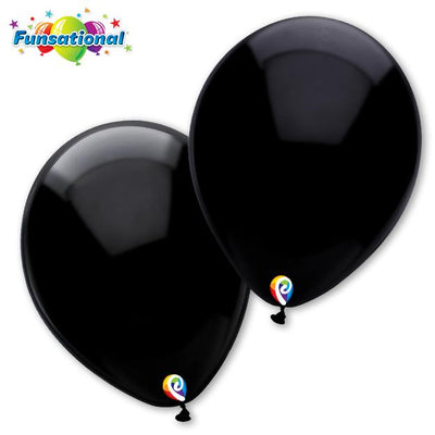 Funsational Black Latex Balloon Options