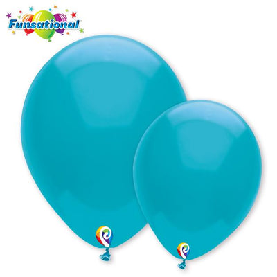 Funsational Turquoise Latex Balloon Options