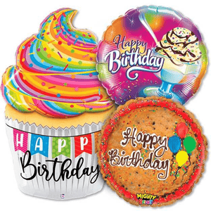 Happy Birthday - Food Related Balloons - LA Balloons