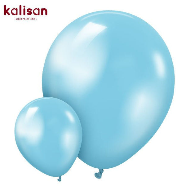 Kalisan Metallic Pearl Sky Blue - LA Balloons