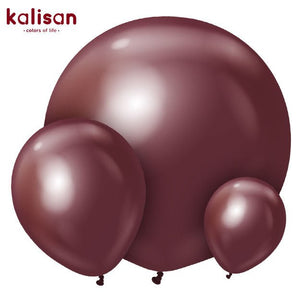 Kalisan Mirror Burgundy - LA Balloons