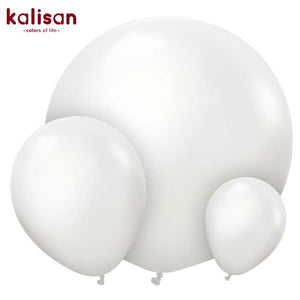 Kalisan Opaque Satin Snow White