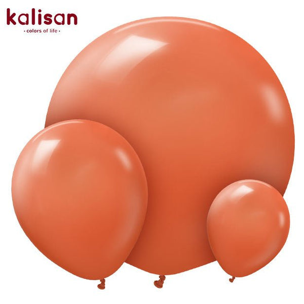 Kalisan Retro Rust Orange - LA Balloons