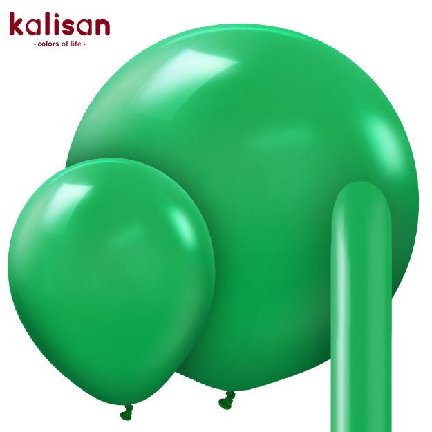 11 Inch Sempertex Deluxe Shamrock Green Latex Balloons 53527 - LA