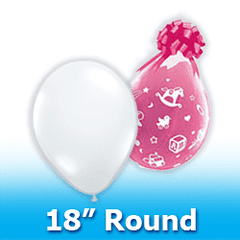 18" - Round  Latex Balloons