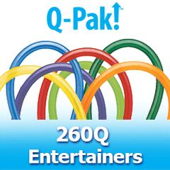 Qualatex 260Q - Entertainer Q-Paks Latex Balloons