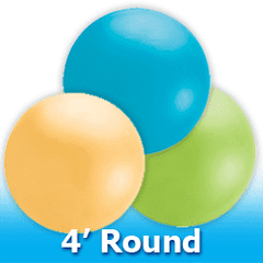 4ft - Round  Latex Balloons