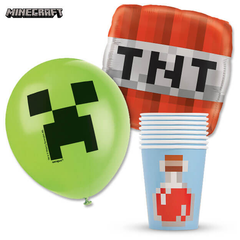 Minecraft Balloons & Partyware