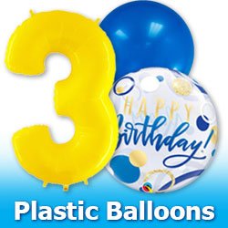 Plastic Balloons - LA Balloons