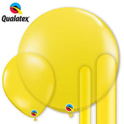 Qualatex Citrine Yellow Latex Balloon Options