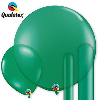 Qualatex Emerald Green Latex Balloon Options