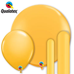 Qualatex Goldenrod Latex Balloon Options