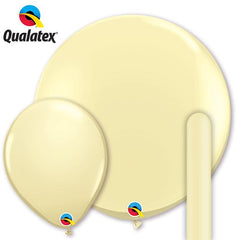 Qualatex Ivory Silk Latex Balloon Options
