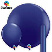Qualatex Navy Blue Latex Balloon Options
