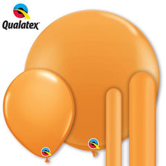 Qualatex Orange Latex Balloon Options