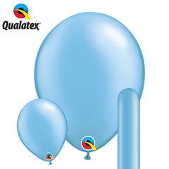 Qualatex Pearl Azure Latex Balloon Options