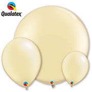Qualatex Pearl Ivory Latex Balloon Options