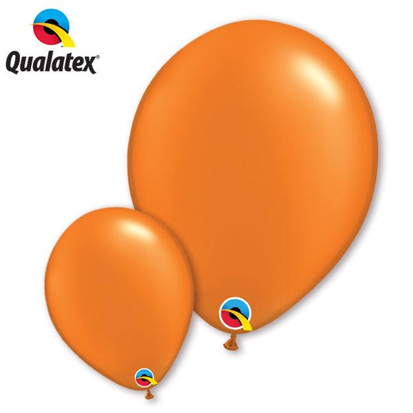 Qualatex Pearl Mandarin Orange - LA Balloons