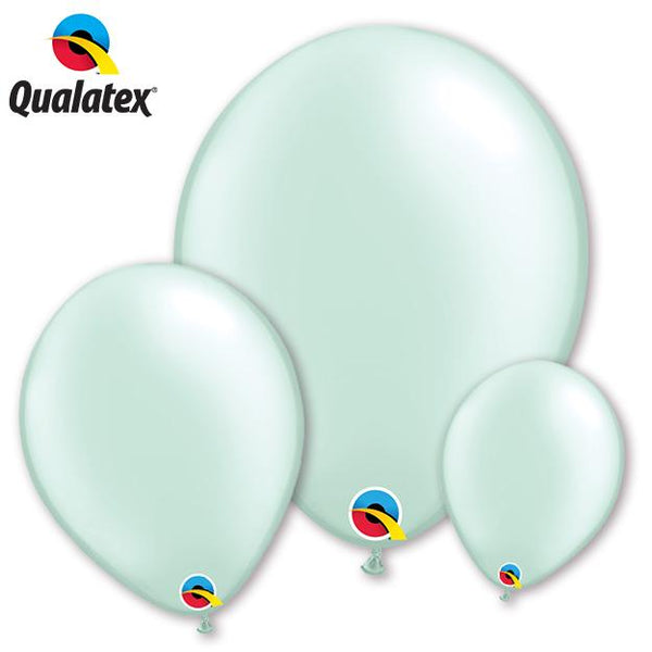Qualatex Pearl Mint Green - LA Balloons
