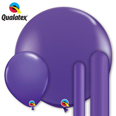 Qualatex Purple Violet Latex Balloon Options