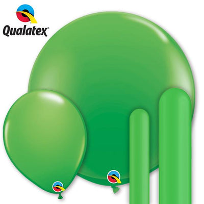 Qualatex Spring Green Latex Balloon Options