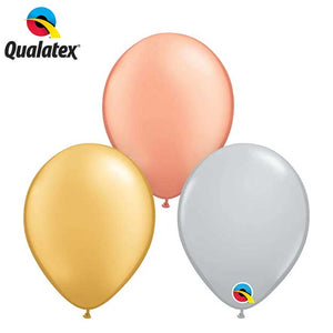 Qualatex Tri-Color Metallic Assortment - LA Balloons