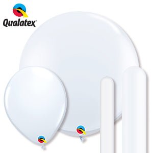 Qualatex White - LA Balloons