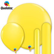 Qualatex Yellow Latex Balloon Options