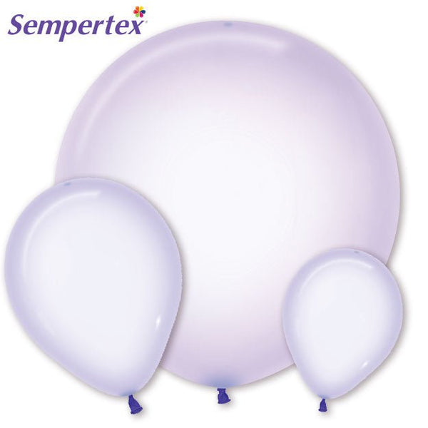 Sempertex Crystal Pastel Lilac - LA Balloons