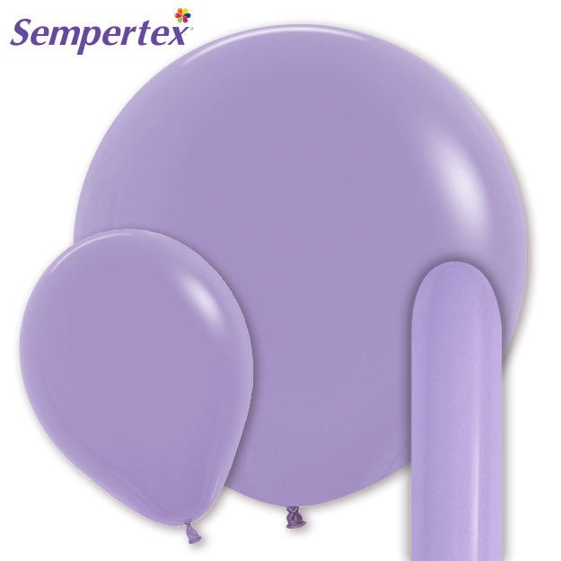 17 inch TUFTEX Lavender Latex Balloons - 17025 - LA Balloons