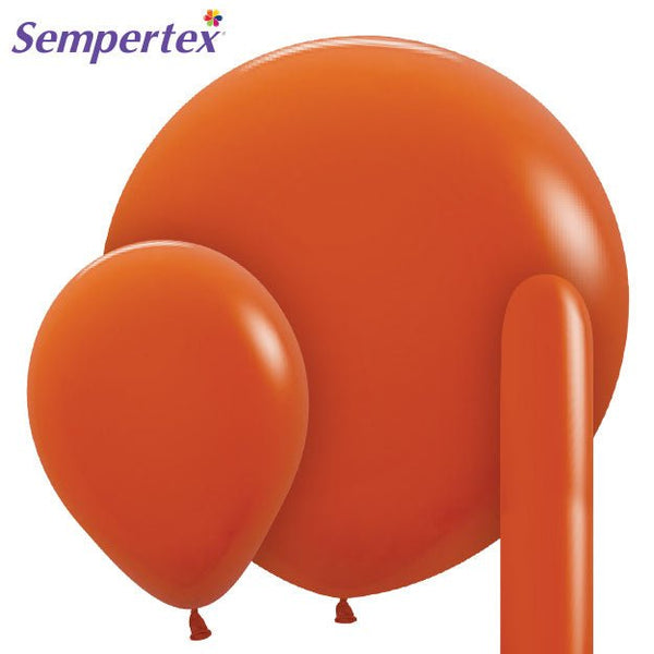 Sempertex Deluxe Sunset Orange - LA Balloons