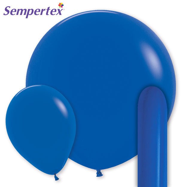 バルーン　ドールイン　ブルー 12 inch Funsational Ocean Blue Latex Balloons - 57076 - LA Balloons