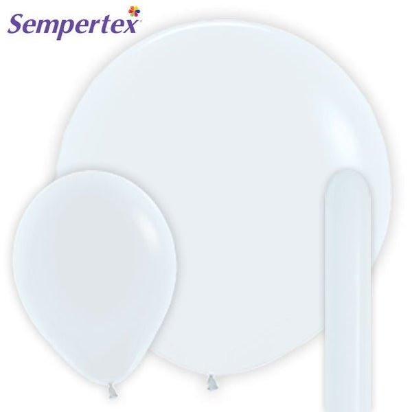 Sempertex Fashion White - LA Balloons